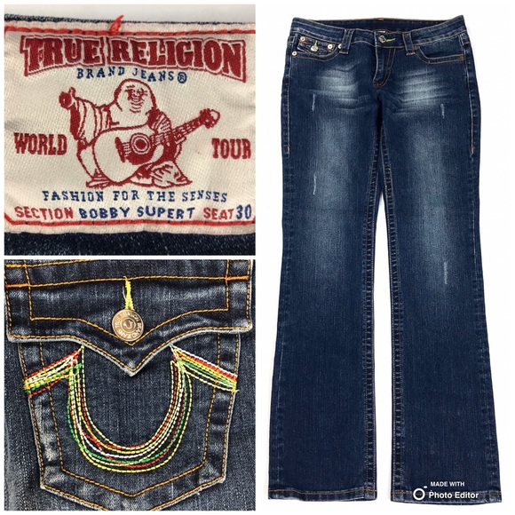 True Religion Bobby Super T Flap Pocket 